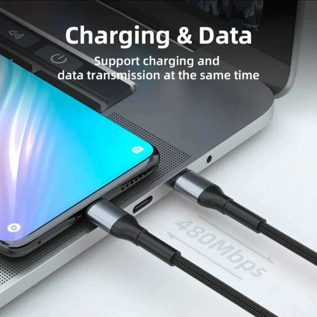 USB-C to USB-C PD 60W Fast Charging Cable