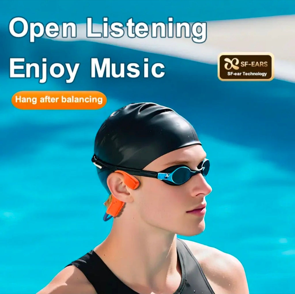 Bone Conduction Swimming Headphone – IPX8 Waterproof